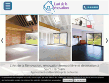 Tablet Screenshot of lart-de-la-renovation.fr